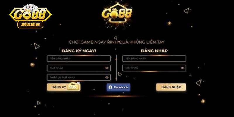 Đăng ký và đăng nhập Go88 play chưa bao giờ lại dễ dàng như vậy